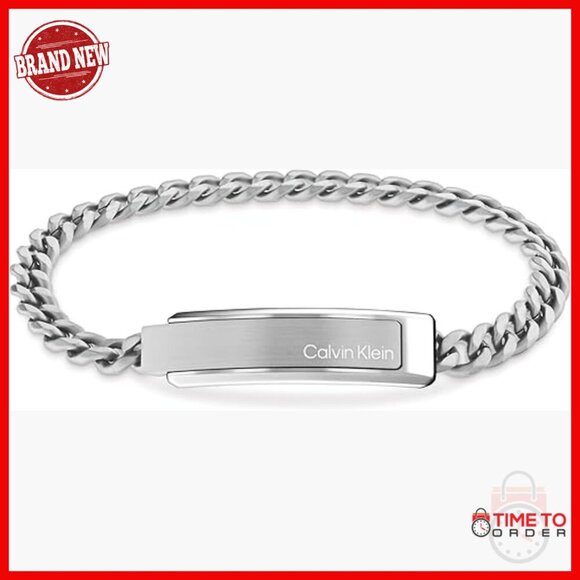 Other - Stainless Steel Chain Link Bracelet with Magnetic Closure - 7.5 Inch
